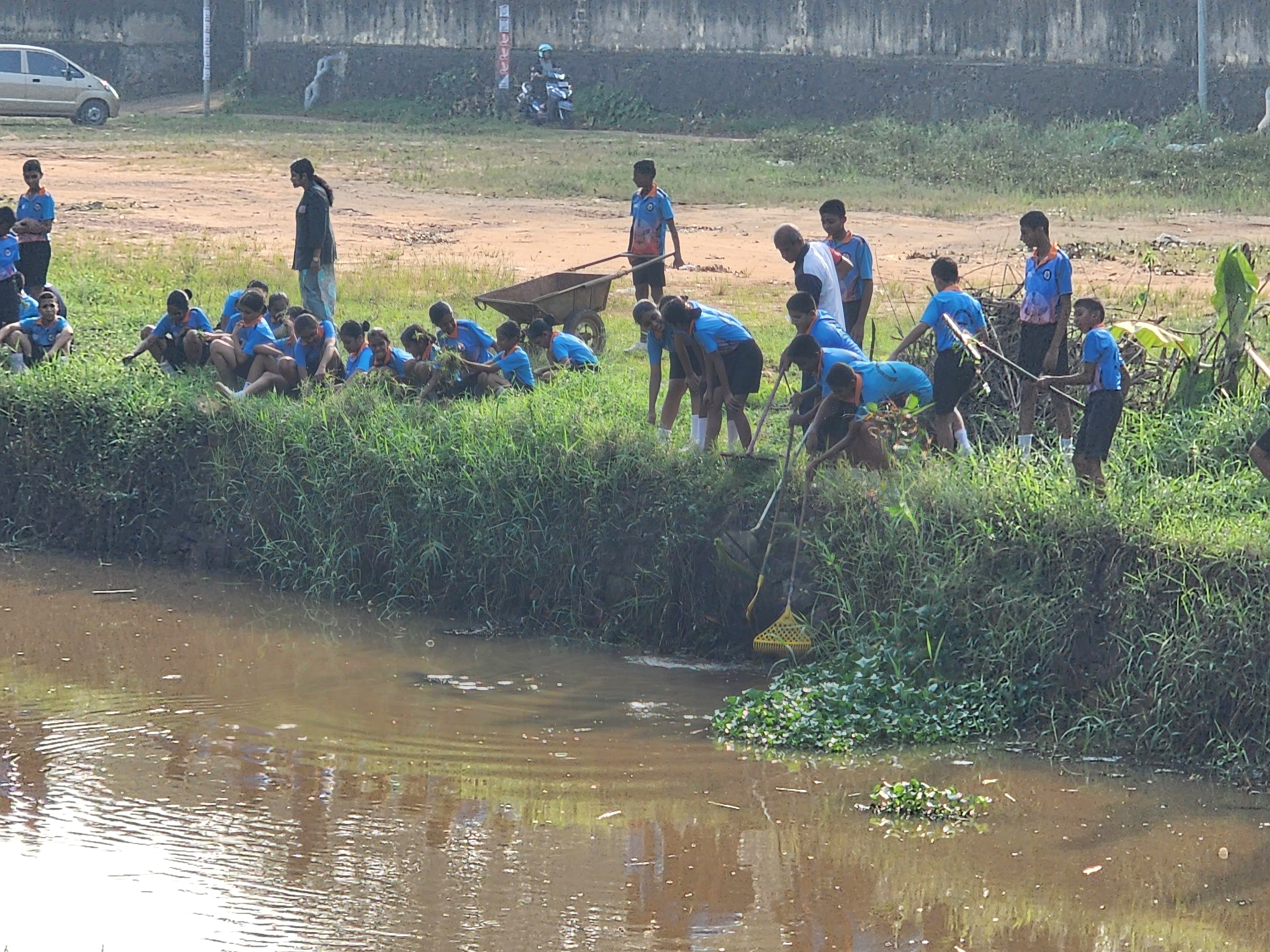 Swachatha Activity — Vidyadhiraja Vidyapeetom Sainik School